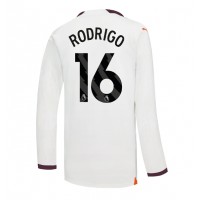 Pánský Fotbalový dres Manchester City Rodri Hernandez #16 2023-24 Venkovní Dlouhý Rukáv